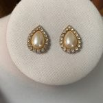 Golden Pearl Elegance Set Earrings