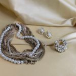 Golden Pearl Elegance Set Necklace