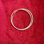 Chunky Gold Hoop Earrings