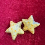 Star-Shaped Gold Stud Earrings