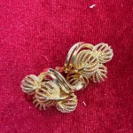 Golden Designer Earrings 1039
