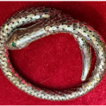 Serpent Elegance Brooch