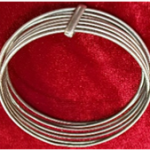 Elegant Silver Bangles Set