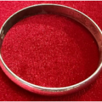 Elegant Silver Bangle Bracelet