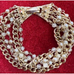 Elegant Multi-Strand Vintage Bracelet