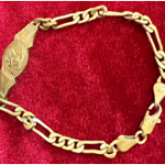 Elegant Gold Link Bracelet