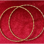 Elegant Gold Twisted Bracelets