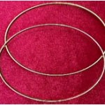 Elegant Gold Hoop Bracelet