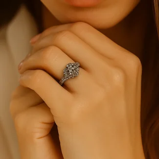 Modern Twist Ring 10005