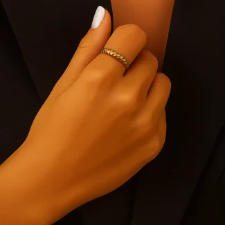 Pearl Accent Ring 10024