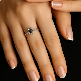 Adjustable Bamboo Ring 10047