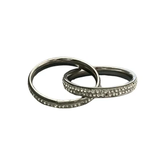 Diamond Eternity Band Duo 10057