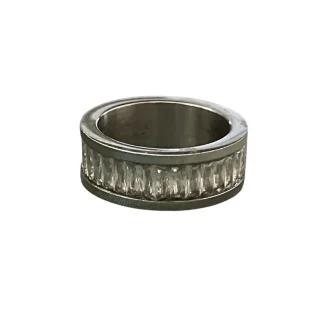 Hammered Gold Signet 10058