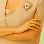 Golden Brooch 1008
