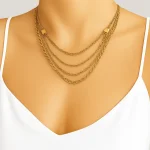 Golden Necklaces 1017