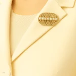Golden Brooch 1018