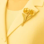 Golden Brooch 1021