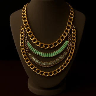 Golden Necklaces 1027