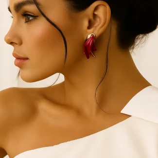 Pink Earring 4034