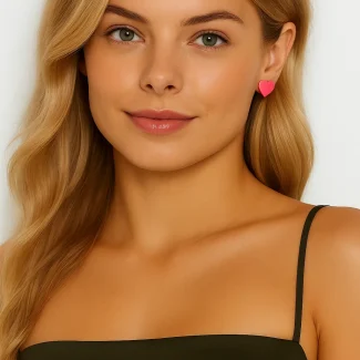 Pink Earring 4038