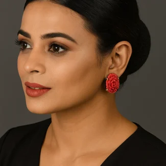 Pink Earring 4042