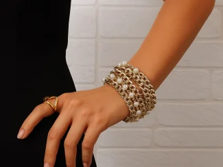 Elegant Multi-Strand Vintage Bracelet