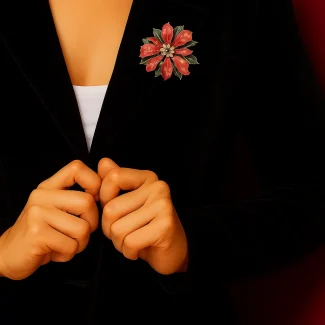 Colorful Brooch 7046