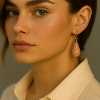 Brown Earring 7048
