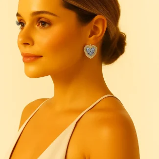 Blue Earrings 8023