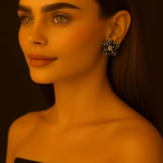 Blue Earrings 8026