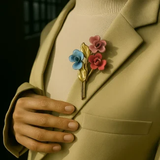 Colorful Brooch 8036