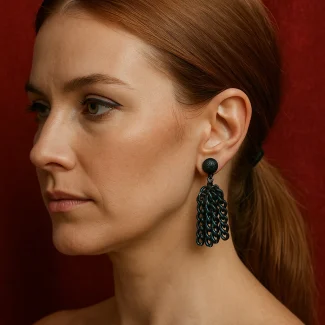 Blue Earring 8052