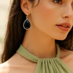 Black Earring 9002