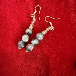 Black Earring 9020