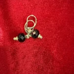Black Earring 9021