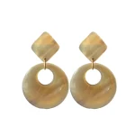 Brown Earring 7024
