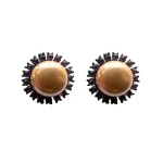 Brown Earring 7047