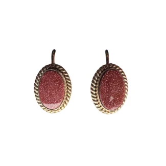 Brown Earring 7049