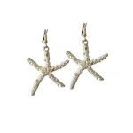 White Earring 3041