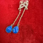Blue Earrings 8014