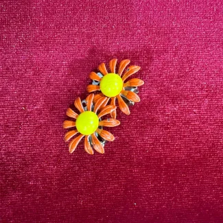 Brown Earrings 7011
