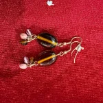Brown Earrings 7014