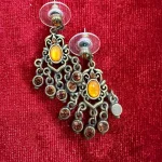 Brown Earrings 7016
