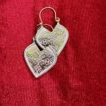 Heart-Engraved Green Stones