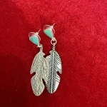 Feather Charm Danglers