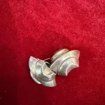 Spiral Shell Stud Earrings