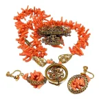 A 1930'S NATURAL CORAL PARURE ATT. TO MIRIAM HASKELL 3