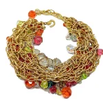 A HIGH-END VINTAGE BIB STATEMENT NECKLACE 4