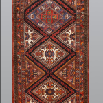 A Hamadan runner, ca 300 x 105 cm