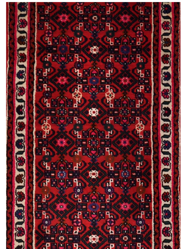 A Hosenabad runner, ca 781 x 77 cm - 3